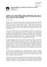 Statement by Mr. Andrej Benedejcic, Delegation of Slovenia, Session 2