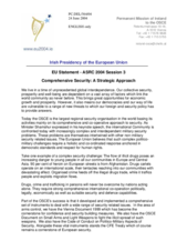 Statement by the Irish Presidency of the European Union, Session 3