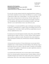 Closing statement by Mette Kongshem, Permanent Representative of Norway to the OSCE Closing statement by Mette Kongshem, Permanent Representative of Norway to the OSCE