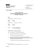 Journal of the First Annual Security Review Conference (de)