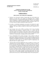 Turkish contribution and speaking notes, working group A Turkish contribution and speaking notes, working group A