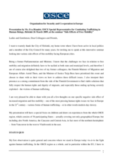 Speech by Special Representative Eva Biaudet, at seminar on "Side effects of free mobility", Helsinki, 26 March 2009