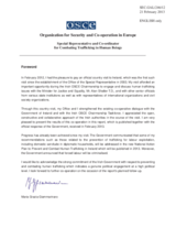 Report by Maria Grazia Giammarinaro, OSCE Special Representative and Co-ordinator for Combating Trafficking in Human Beings, following her visit to Ireland from 30 January to 2 February 2012