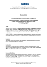 Technical note and list of hotels