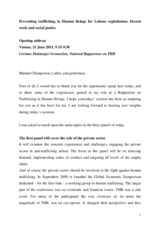 Segment 2: Opening Address by Corinne Dettmeijer-Vermeulen