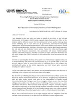 Speech by Fadela Novak-Irons, UNHCR