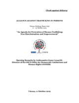 Opening: Speech by Janez Lenarcic, Director, ODIHR