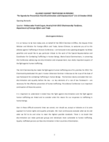 Opening: Speech by Frank Cogan, Head of Irish OSCE Chairmanship Taskforce 