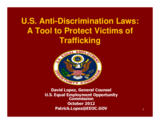 Panel 2: Slides by David Lopez, General Counsel, U.S. Equal Employment Opportunity Commission