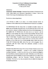 Statement by Ambassador Thomas Greminger