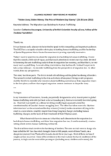 Keynote Address by Catherine Dauvergne, University of British Columbia Faculty of Law, Fellow of the Trudeau Foundation