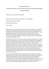 Opening Remarks by Italian Foreign Minister Giulio Terzi