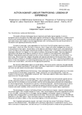 Opening Address by Roger Plant