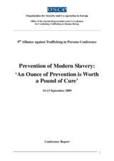Report of 9th Alliance conference on Prevention of Modern Slavery