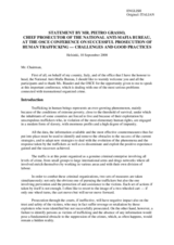 Keynote address by the Chief Prosecutor of Italy's National Anti-Mafia Bureau, Pietro Grasso