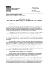 Decision No. 15/06, Combating sexual exploitation of children (de)