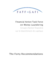 Day 1 and 2 - Preventing the financing of terrorism and Non-banking Conduits: The Forty Recommendations Day 1 and 2 - Preventing the financing of terrorism and Non-banking Conduits: The Forty Recommendations