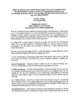 Day 1 - MANPADS: International Civil Aviation Organization - MANPADS speech Day 1 - MANPADS: International Civil Aviation Organization - MANPADS speech