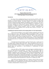 Day 1 - Non-Banking Conduits: FATF Progress Made by the FATF in Developing and Implementing International Standards Day 1 - Non-Banking Conduits: FATF Progress Made by the FATF in Developing and Implementing International Standards