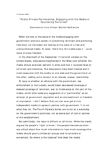 Address by Alison Bethel McKenzie, Deputy Director, International Press Institute