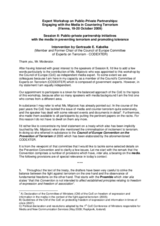 Intervention by Gertraude E Kabelka, Member and former Chair of the Council of Europe Committee of Experts on Terrorism (CODEXTER)