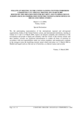 Special declaration Special declaration