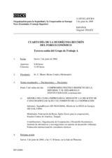 Journal of the 4th Day of the Twelfth Meeting of the Economic Forum (es)