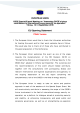 EU Opening Statement