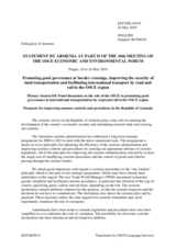 Statement by Armenia