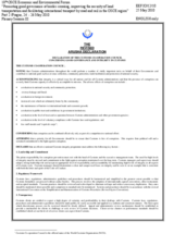 The Revised Arusha Declaration, WCO