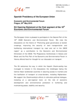 EU Opening Statement