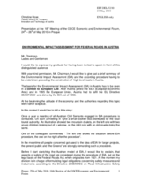 Presentation by the Speaker Ms. Christine Rose, Head, Division for Legislation of Federal Roads, Ministry of Transport, Innovation and Technology, Austria