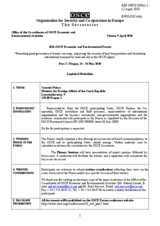 Logistical Modalities