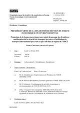 Journal of the Part I of the 18th Meeting of the EEF (fr)