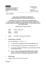 Journal of the Part I of the 18th Meeting of the EEF (de)