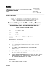 Journal of the Part I of the 18th Meeting of the EEF (it)