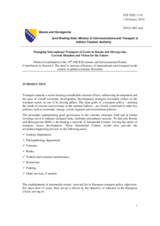 Managing International Transport of Goods in Bosnia and Herzegovina: Current Situation and Vision for the Future by Mr. Mustafa Kovacevic and Ms. Edisa Memic, Ministry of Communications and Transport & Indirect Taxation Authority