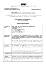 Logistical modalities