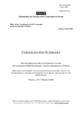 Consolidated summary