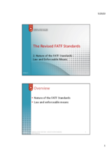 Nature of the Standards