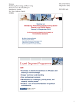 Presentation by Ms. Nina Lindroos-Kopolo, Senior Economic Officer, Head of the Economic Governance Unit