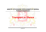 Presentation by Mamuka Chikhlabze, Senior Specialist, Transport Department, Ministry of Economic Development, Georgia