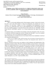 Statement by Ms. Natasa Manojlovic