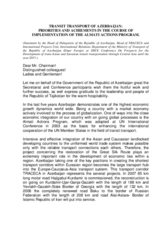 Statement by Azerbaijan