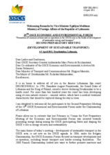 Statement by Mr. Egidijus Meilunas, Vice Minister of Foreign Affairs, Lithuania