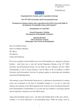 Statement by the OSCE Secretary General