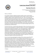 Statement by Amb. Kelly, Permanent Representative to the OSCE