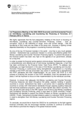 Statement by Switzerland