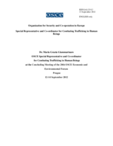 Keynote Address by Ms. Maria Grazia Giammarinaro