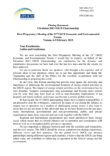 Closing Address by Amb. Prokopchuk, Chairperson of the OSCE Permanent Council